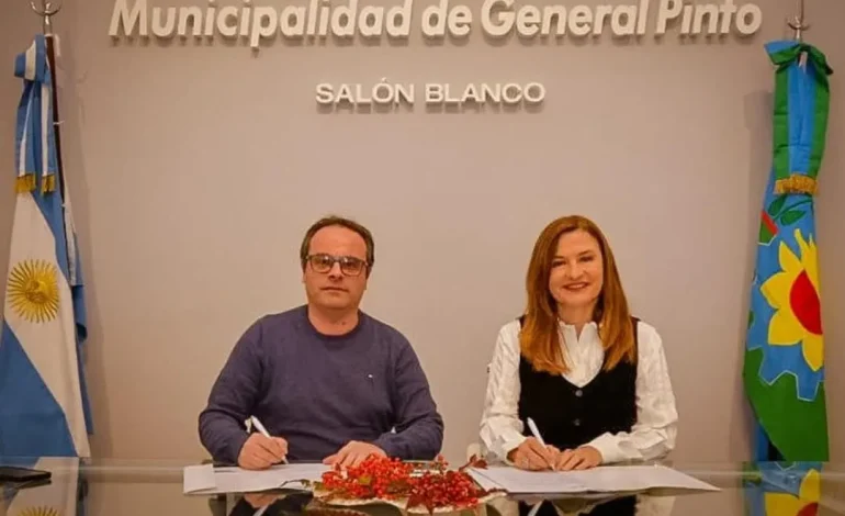 General Pinto: Zavatarelli firmó un convenio para impulsar políticas de igualdad