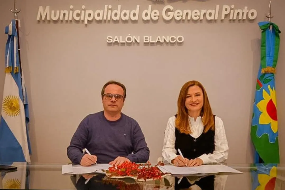 General Pinto: Zavatarelli firmó un convenio para impulsar políticas de igualdad