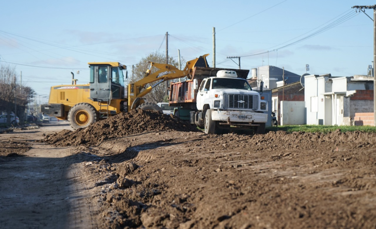Necochea: Retoman obras claves en Barrio Norte