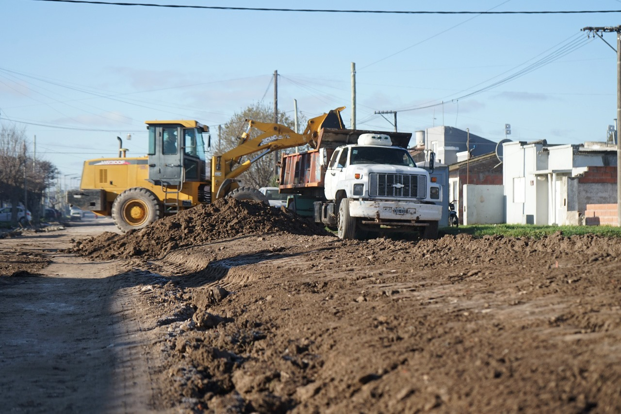 Necochea: Retoman obras claves en Barrio Norte