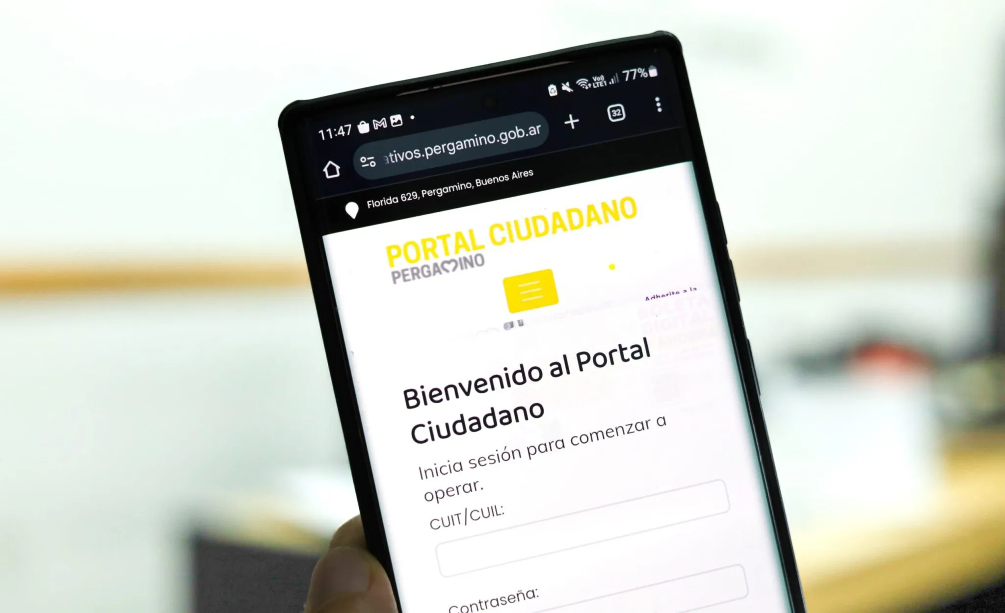 Pergamino: obras en el Parque Industrial y más de 5.000 vecinos ya usan el Portal Ciudadano