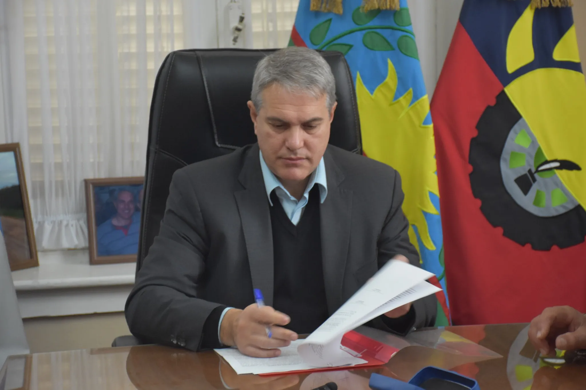 Chacabuco: Golía gestionó mejoras para el Hospital Municipal y presentó el plan de tránsito “Chacabuco Circula”