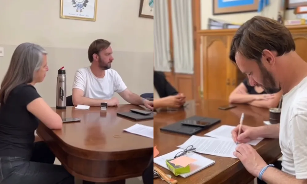 Suipacha impulsa la educación técnica con un convenio que une formación y obra pública