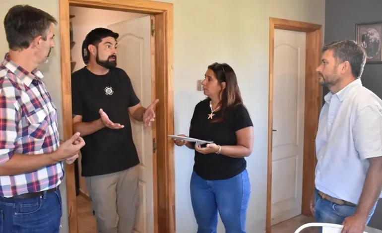 General Alvarado: avanzan obras de servicios básicos en Las Margaritas y el Municipio acompañó a un emprendimiento local