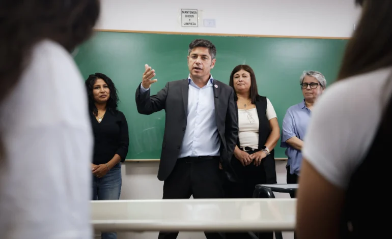Provincia: Kicillof avanza con la universalización de la sala de 3 y marca diferencias con el modelo de Milei