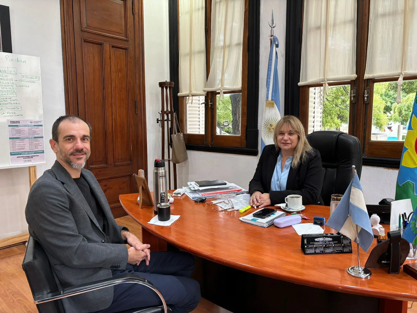 General Arenales: Revilla se reunió con Petrecca para analizar la situación de los municipios