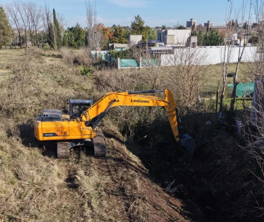 Pergamino: El municipio avanza con obras para mejorar el servicio de agua y el drenaje urbano