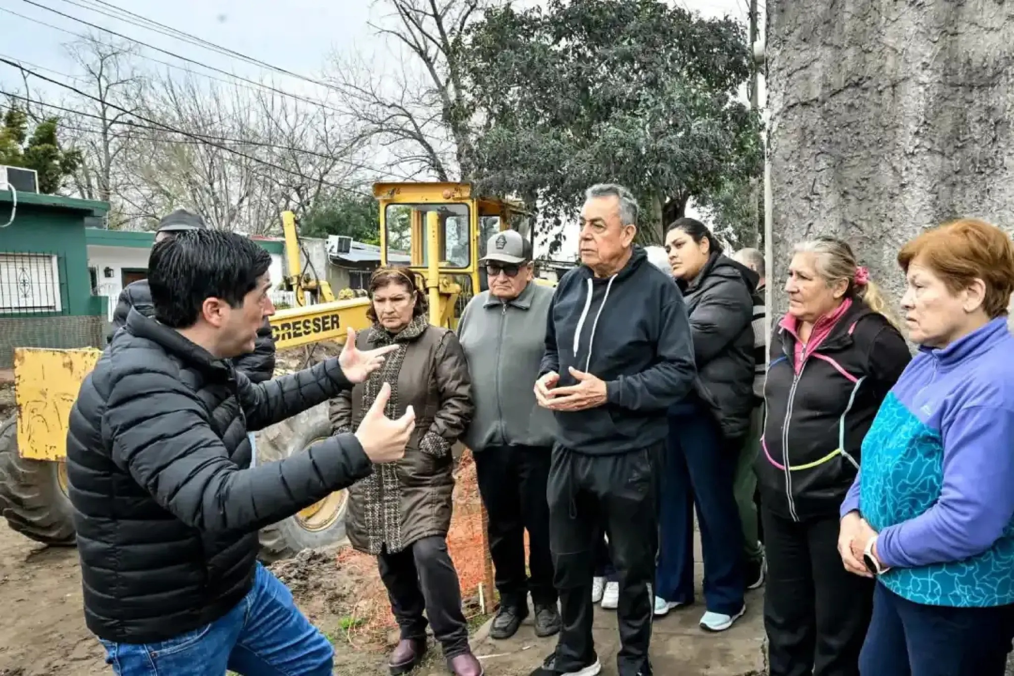 Malvinas Argentinas : avanzó la primera etapa de la pavimentación en el barrio Iparraguirre