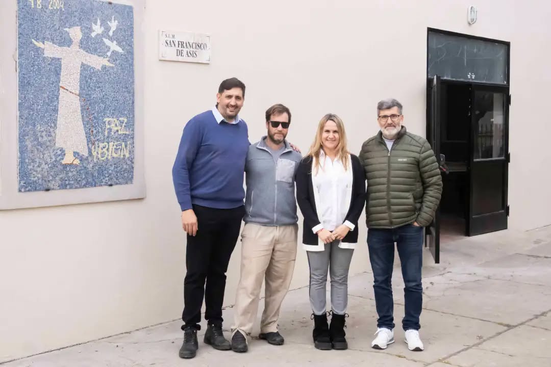 Daireaux: Serra impulsa nuevas aulas en Salazar y mejoras en el Colegio Sagrada Familia