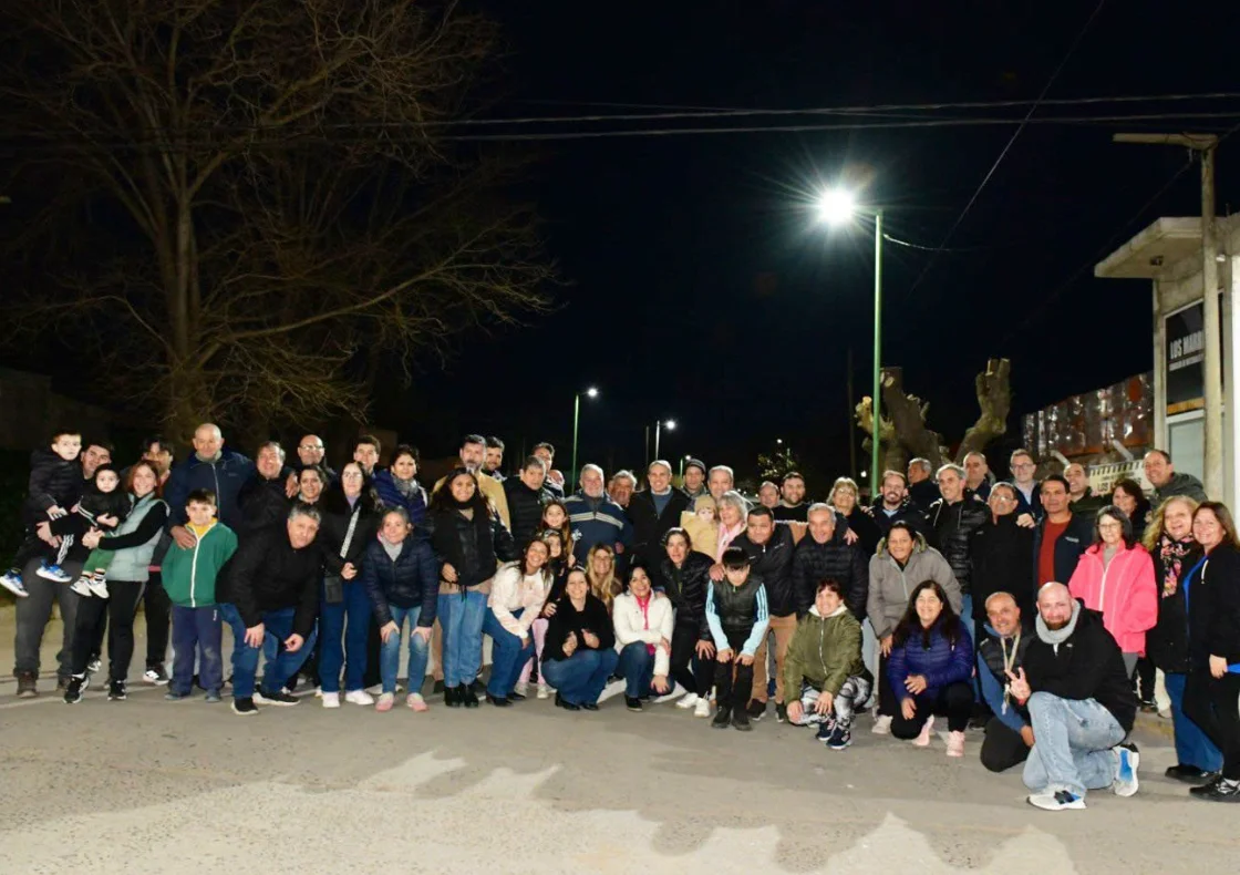 Chacabuco: ya superó las 500 cuadras con iluminación LED y el plan sigue en los barrios