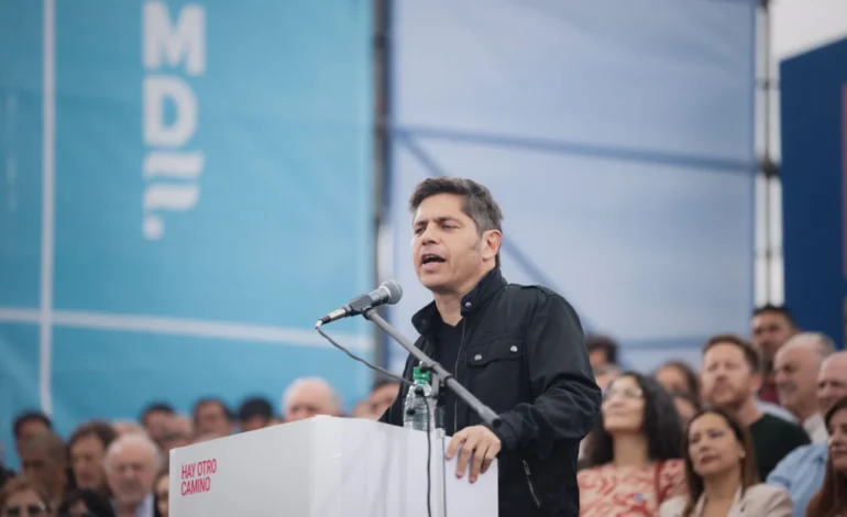 Provincia: Kicillof busca ampliar el Movimiento Derecho al Futuro y proyecta su armado nacional hacia 2027