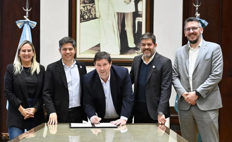 Las Flores: invertirán más de $390 millones para incorporar nueva maquinaria al Municipio