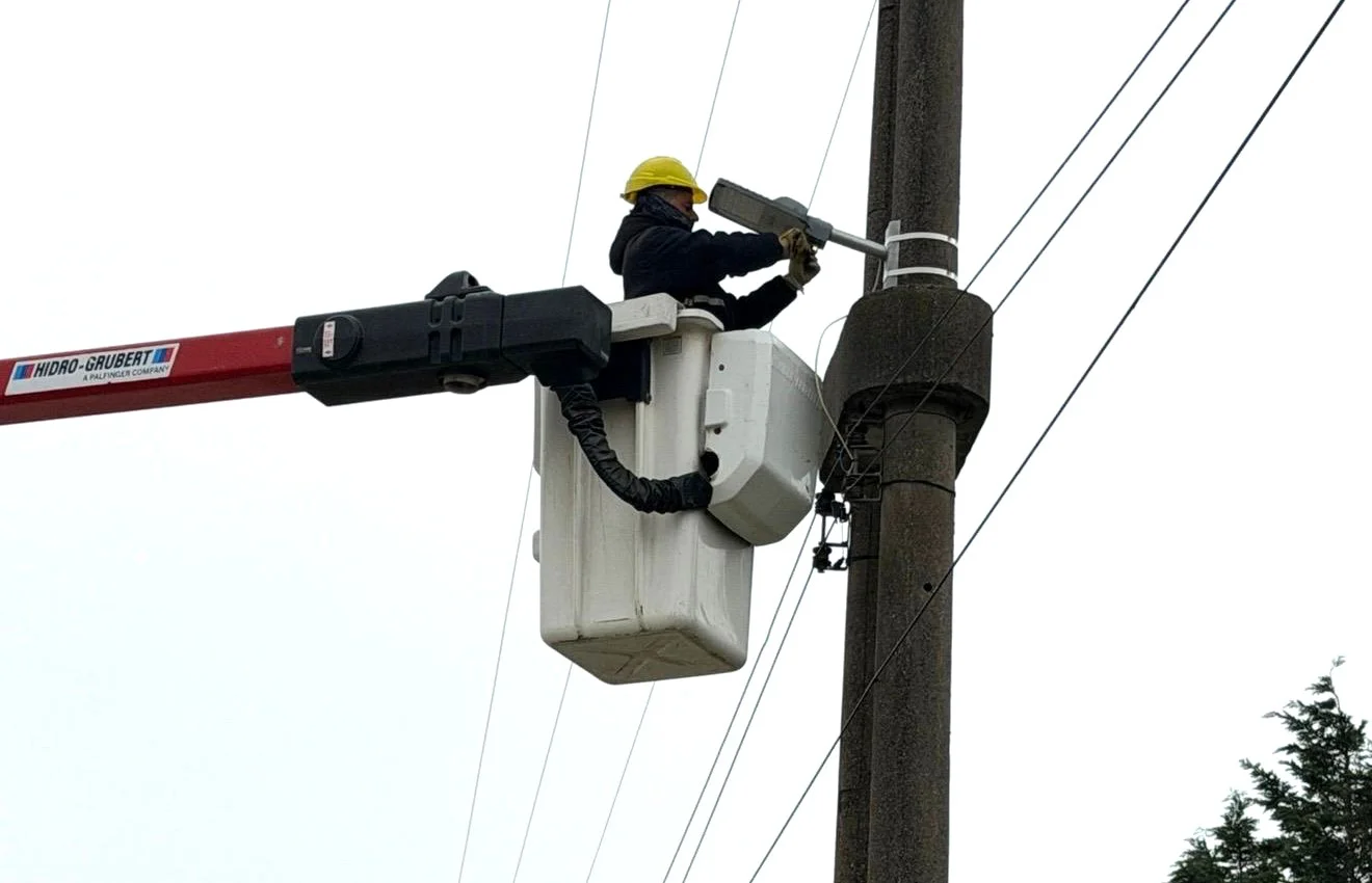 Necochea: instalarán unas 50 luminarias LED en sectores de Quequén sin alumbrado público