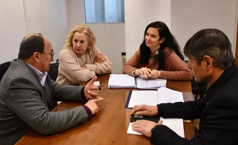 Saladillo: el Municipio gestiona con Provincia la continuidad de la planta de efluentes y el proyecto del Polideportivo