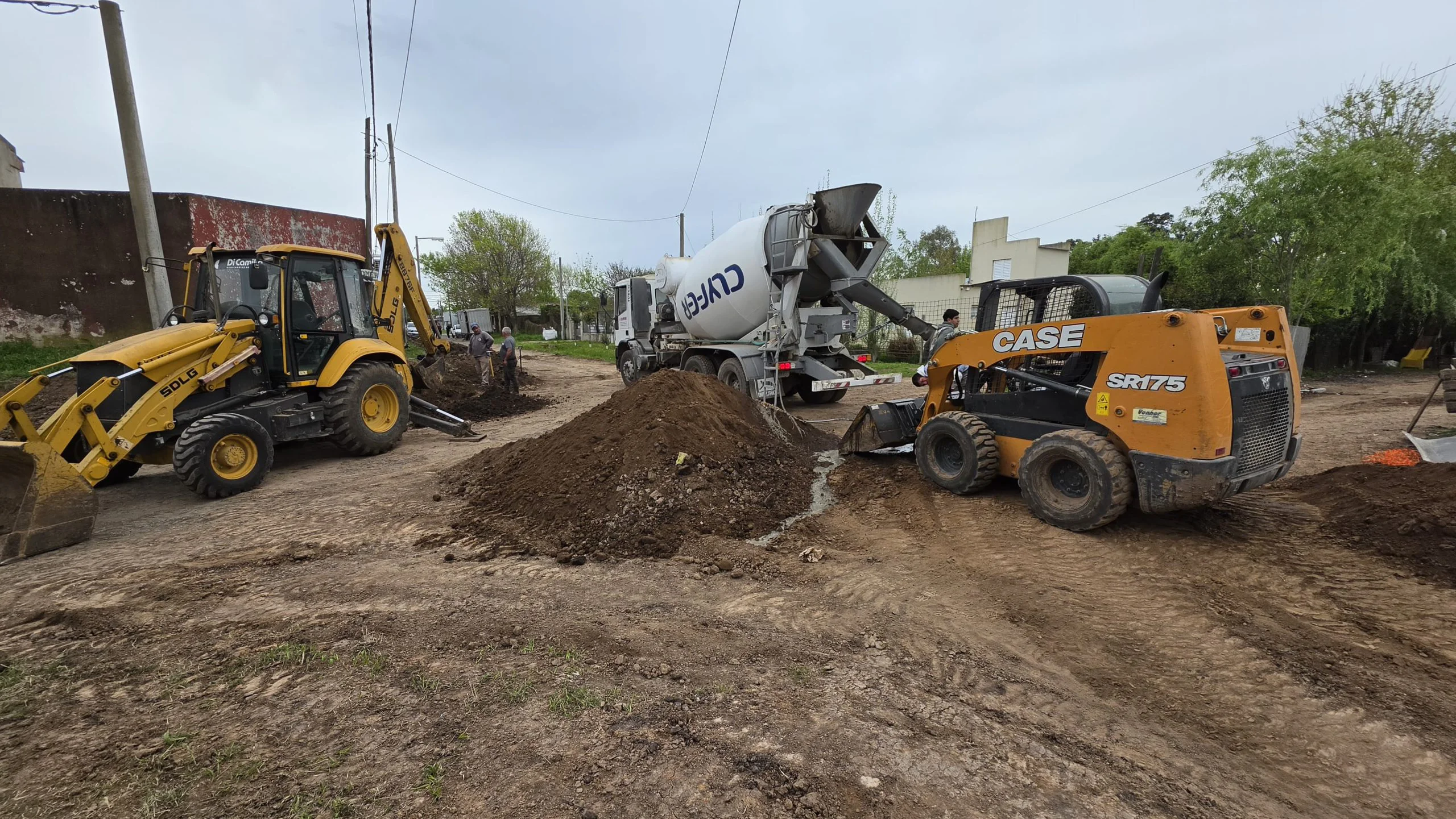 Rojas: avanzan las obras de desagües en tres barrios y la digitalización del Hospital Unzué