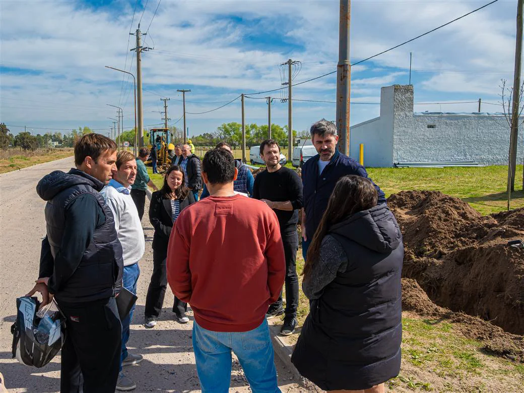 Junín: avanza la ampliación de la red de agua potable en La Rufinita
