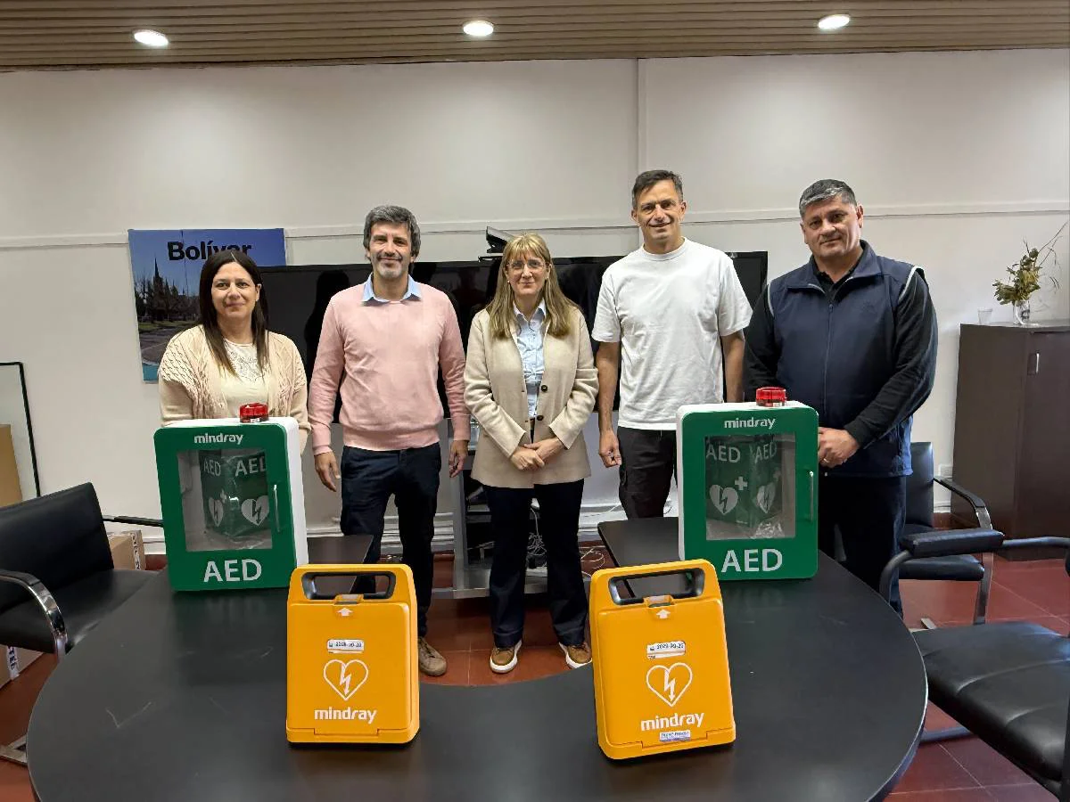 Bolívar: Bucca avanza con gestiones para incorporar equipamiento y fortalecer la atención del Hospital Municipal