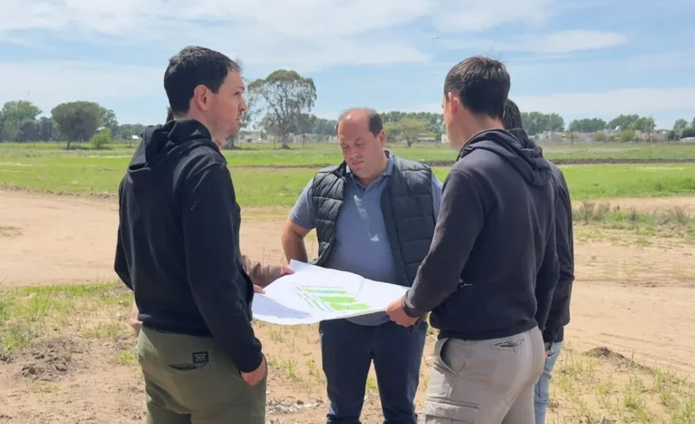 Trenque Lauquen: avanzan las obras de ampliación del Polideportivo Municipal con nuevas canchas de fútbol y accesos